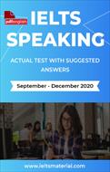 کتاب IELTS Speaking Actual Tests سپتامبر تا دسامبر 2020