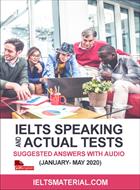 کتاب IELTS Speaking Actual Tests ژانویه تا می 2020